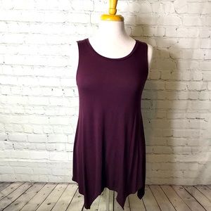 LOGO Layers Burgundy Tank